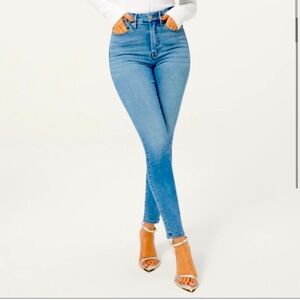 - Good American Good Waist Skinny Jean - Size 10